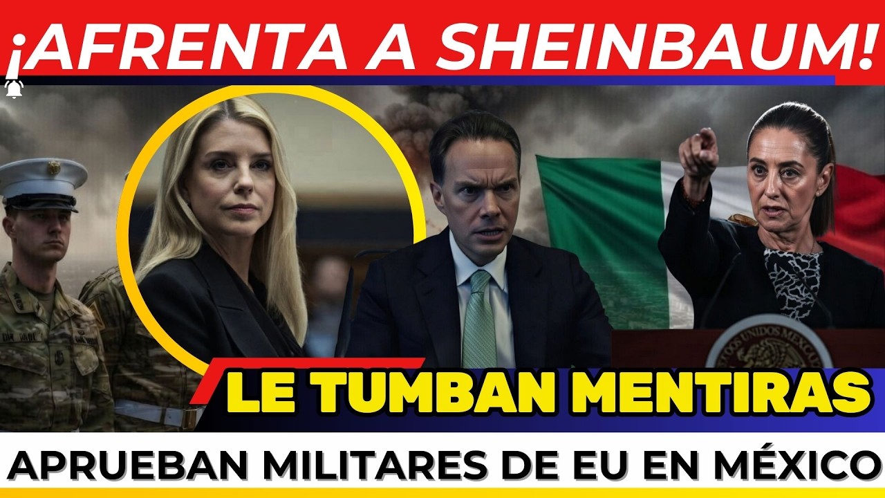¡DESAFÍAN A SHEINBAUM! Tumban MENTIRAS de EEUU. Entran MILITARES a México.