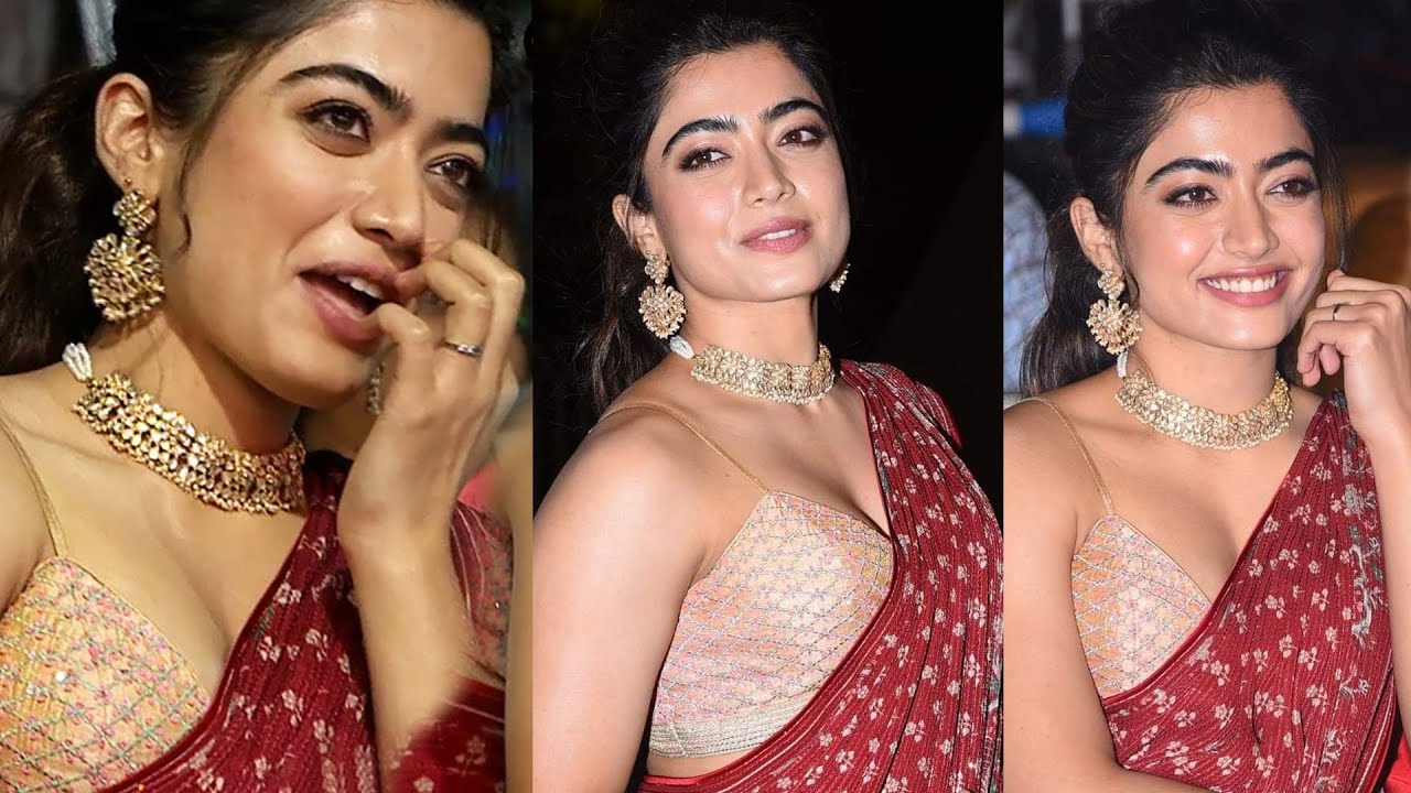 Rashmika H0T Looks and Cute Speech Ever | Sulthan Pre Release | Filmylooks