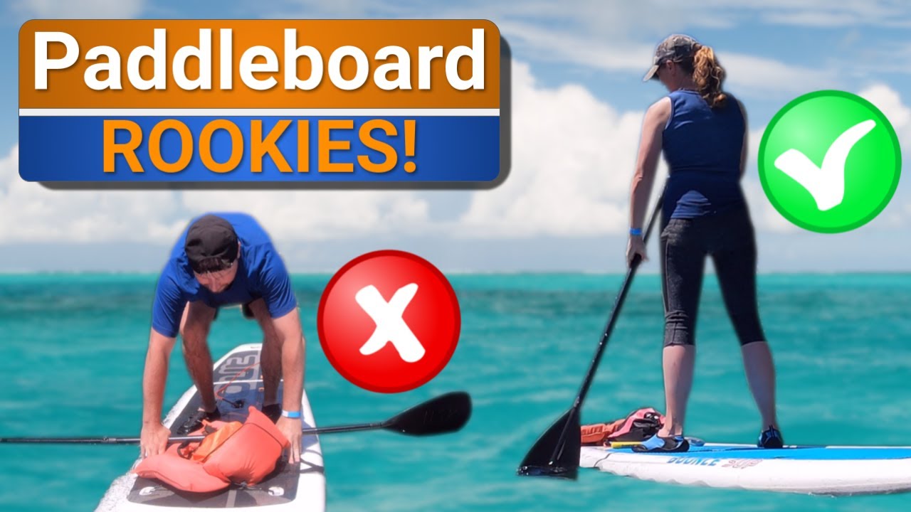First Time Paddleboarding