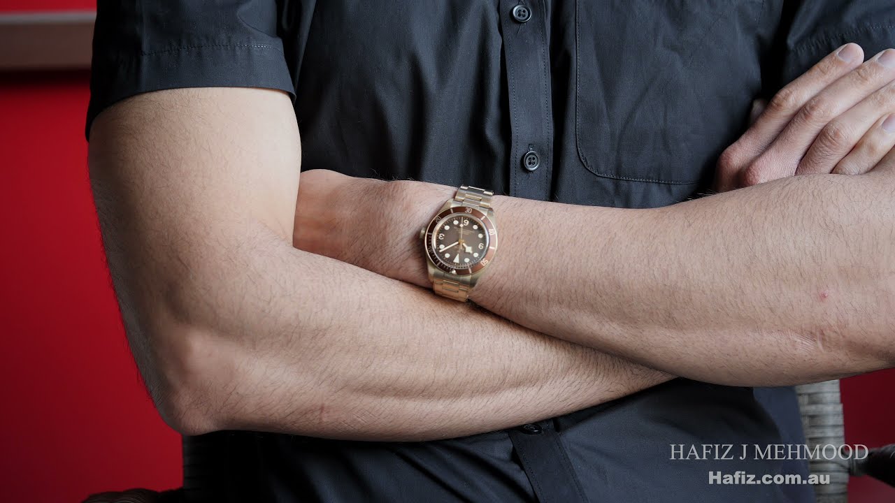 [4K] Обзор новинки Tudor Black Bay 58 Bronze 2021 года, удары по запястью и анализ | Хафиз Дж. Ме...