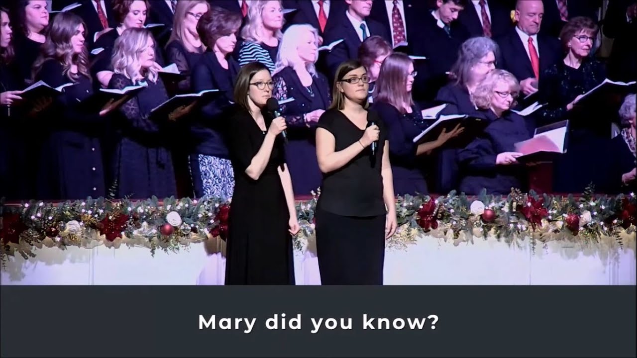 CBC Choir- Mary, Did You Know?