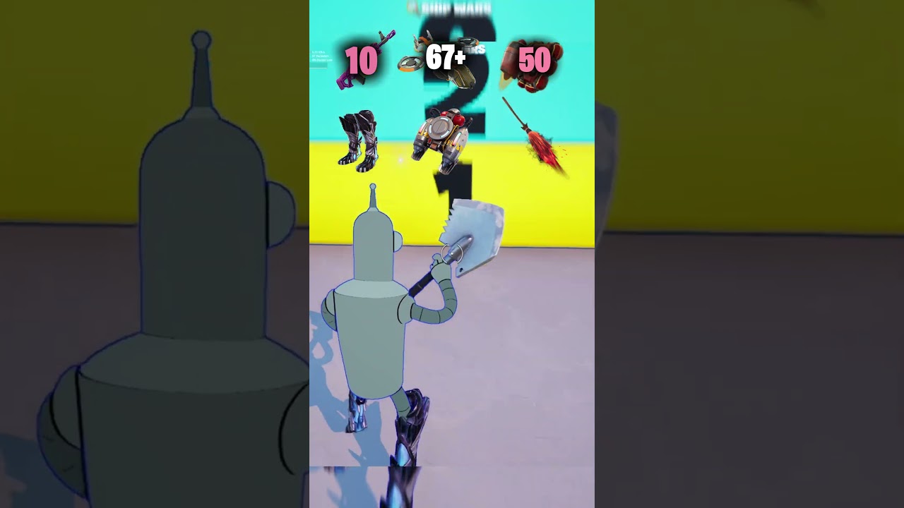 WHICH ITEM REACHES A HIGHER HEIGHT IN FORTNITE on my ShipWars Map #fortnite