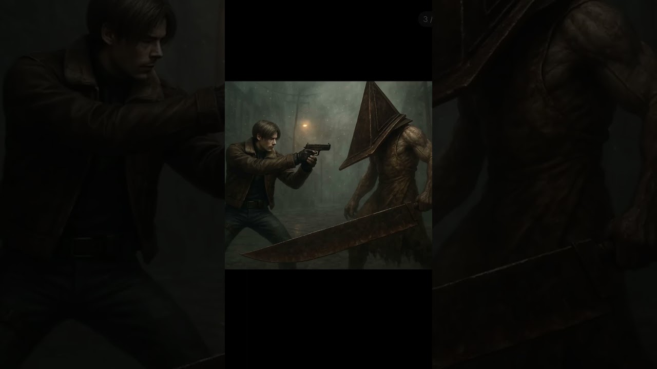 🔦 Resident Evil en Silent Hill #ResidentEvil #SilentHill #SurvivalHorror #terrorpsicologico