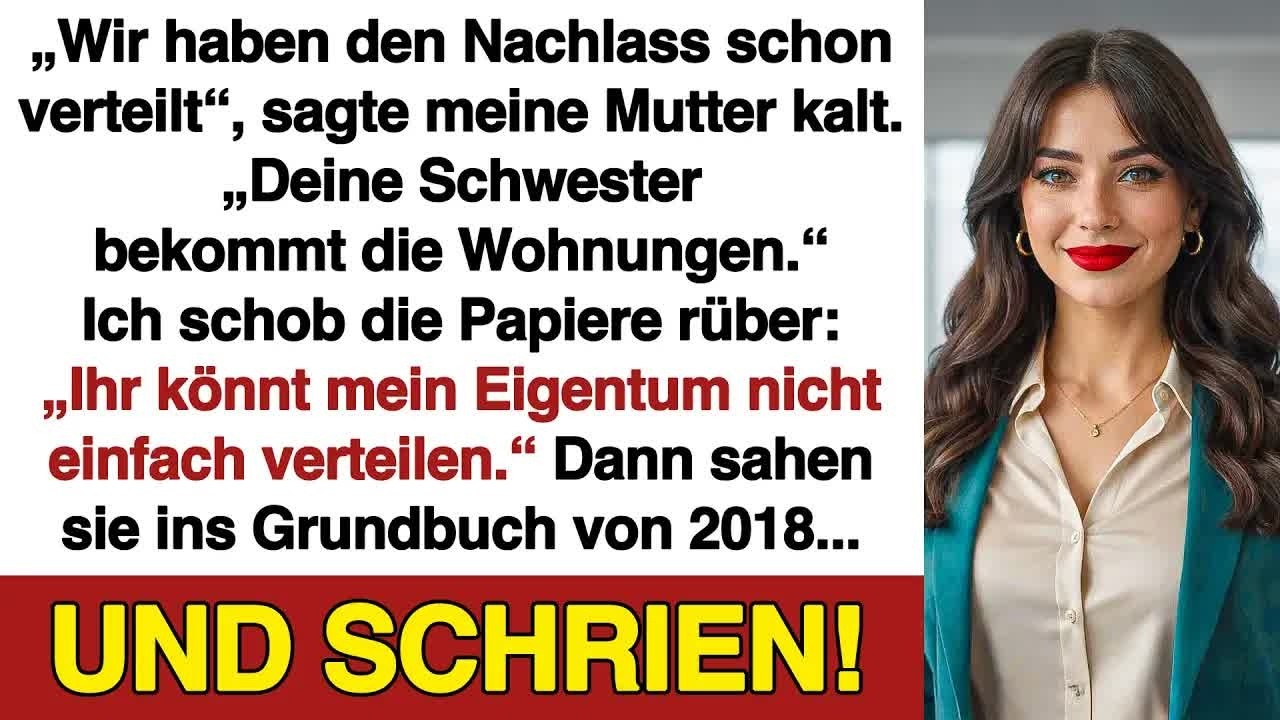 Die Familie entschied ohne mich, doch ein Papier aus 2018 änderte alles
