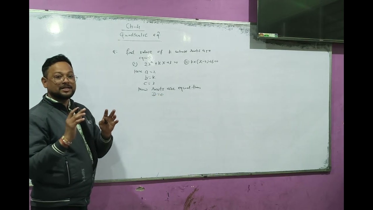 Ch-4Quadratic eq (class-10th)