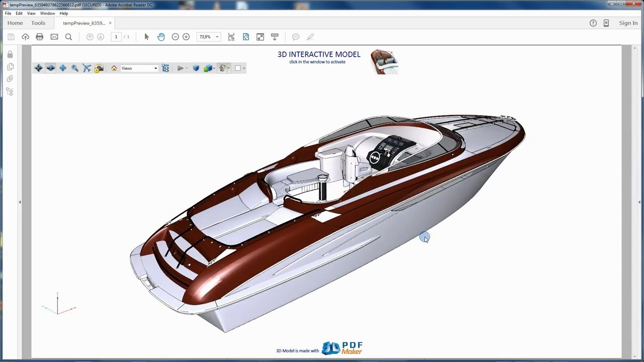 3D PDF Maker: Il nuovo sistema per la presentazione di modelli CAD 3D