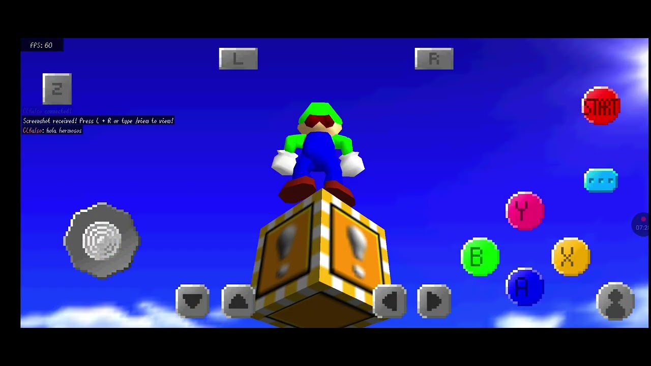 Un video sobre el sm64DXcoop