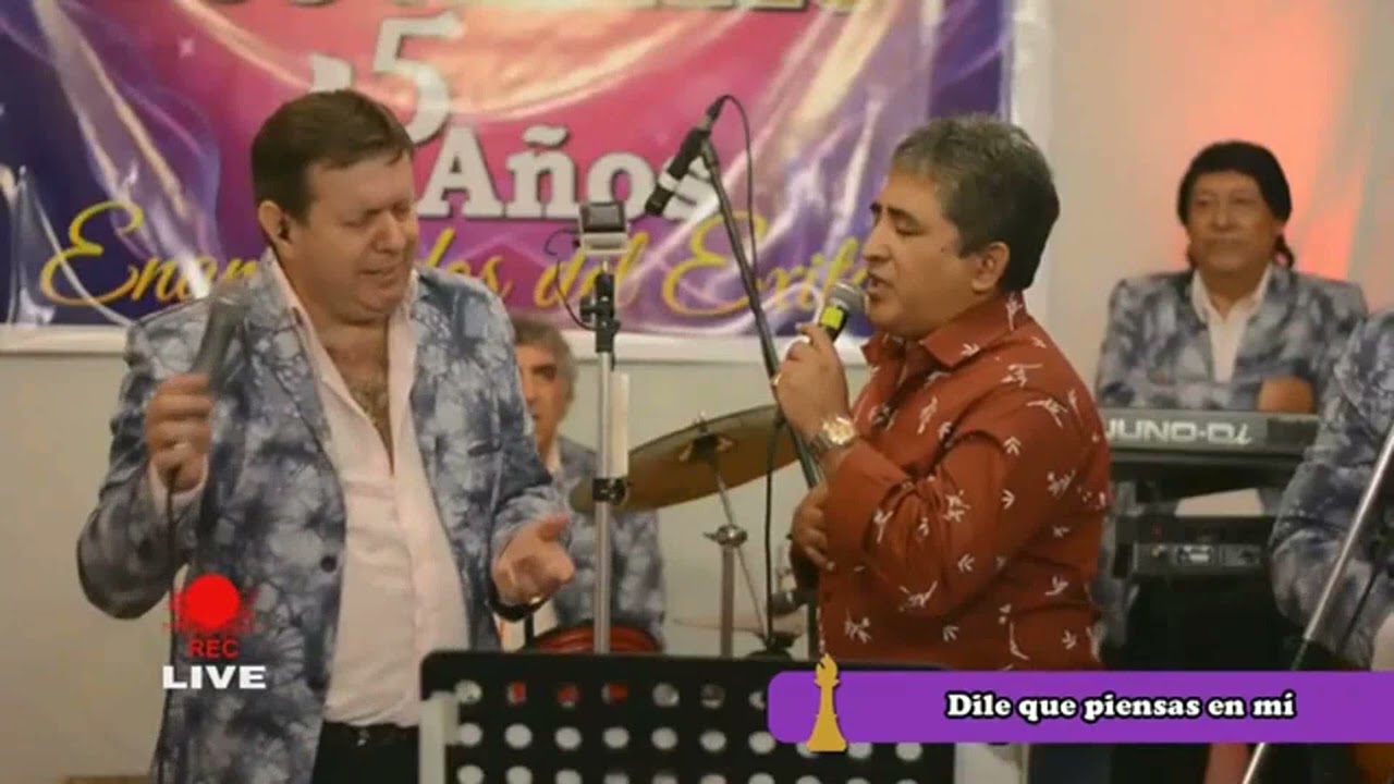 LOS ALFILES con HUGUITO FLORES - DILE QUE PIENSAS EN MI
