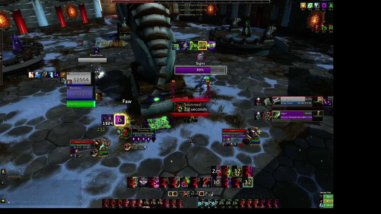 Road to 1800 - Cross kill vs DH