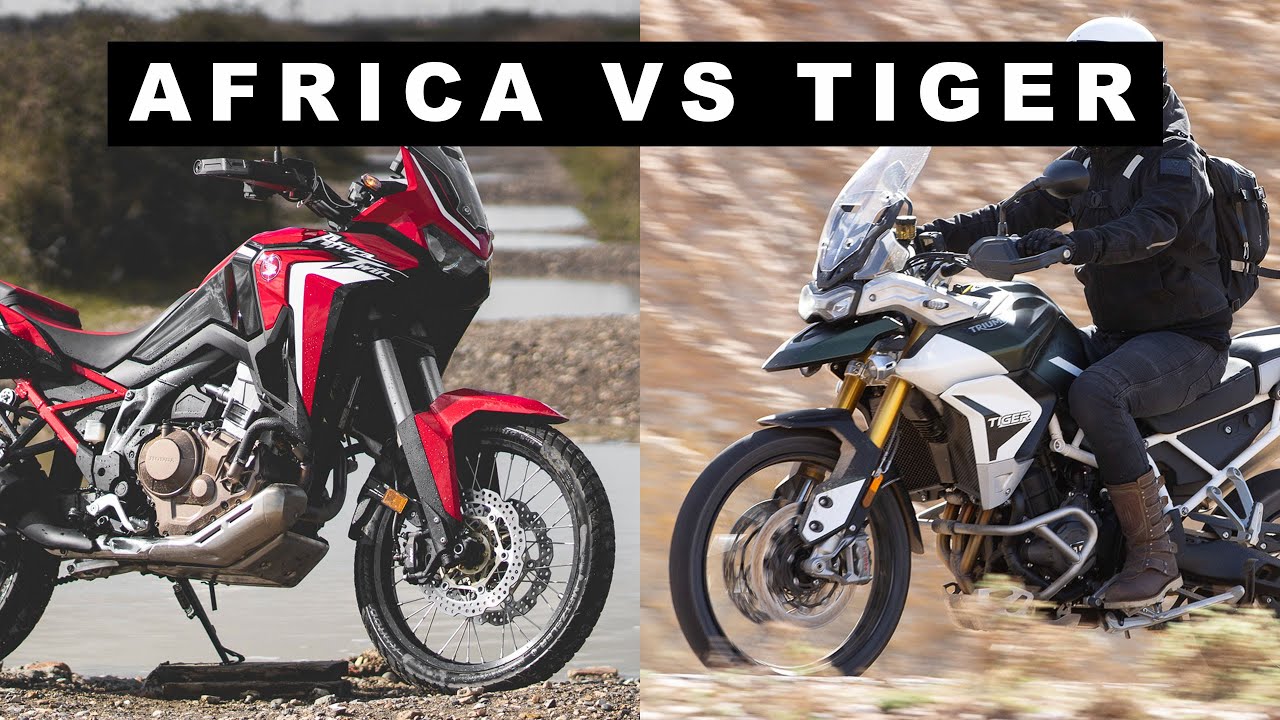 2020 Honda Africa Twin vs Triumph Tiger 900