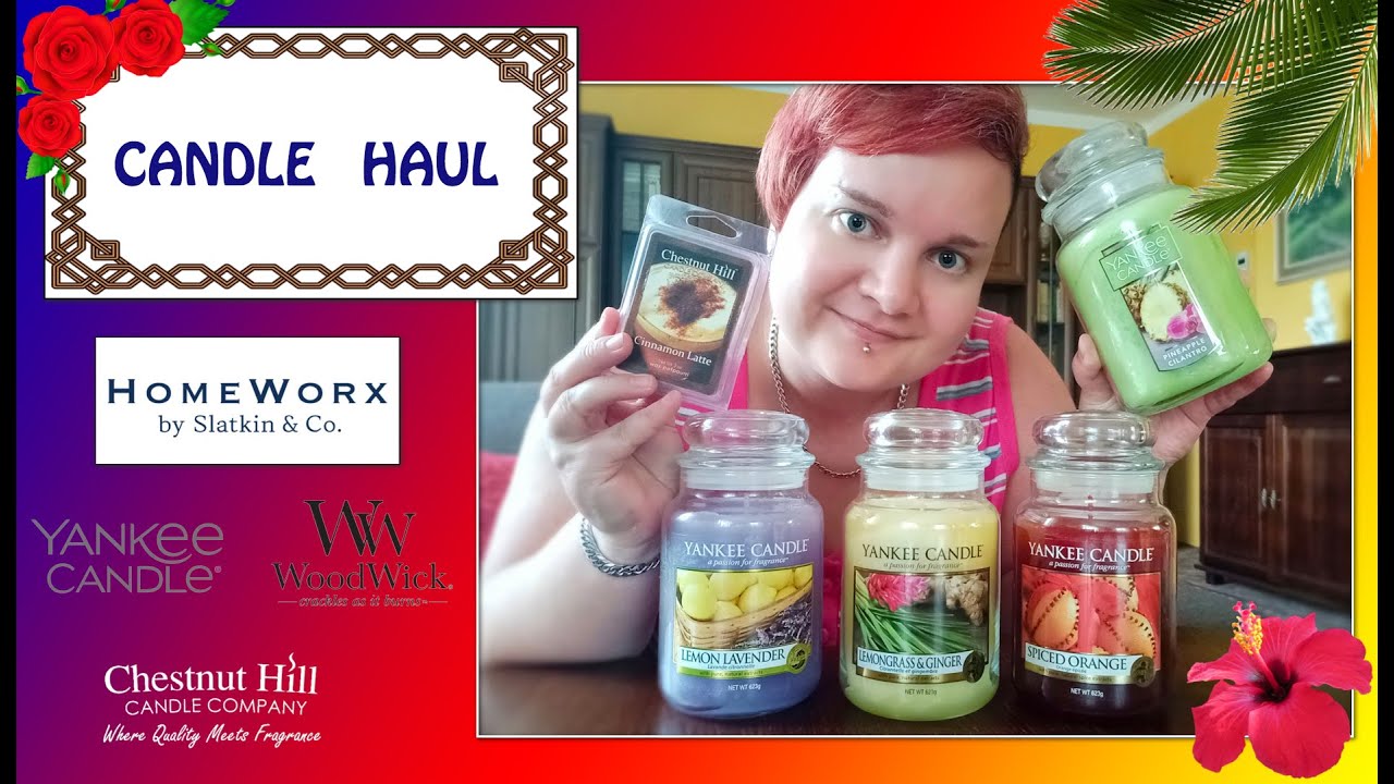 Candle Haul: Červen ( Yankee candle,HomeWorx,Chestnut Hill a další...)