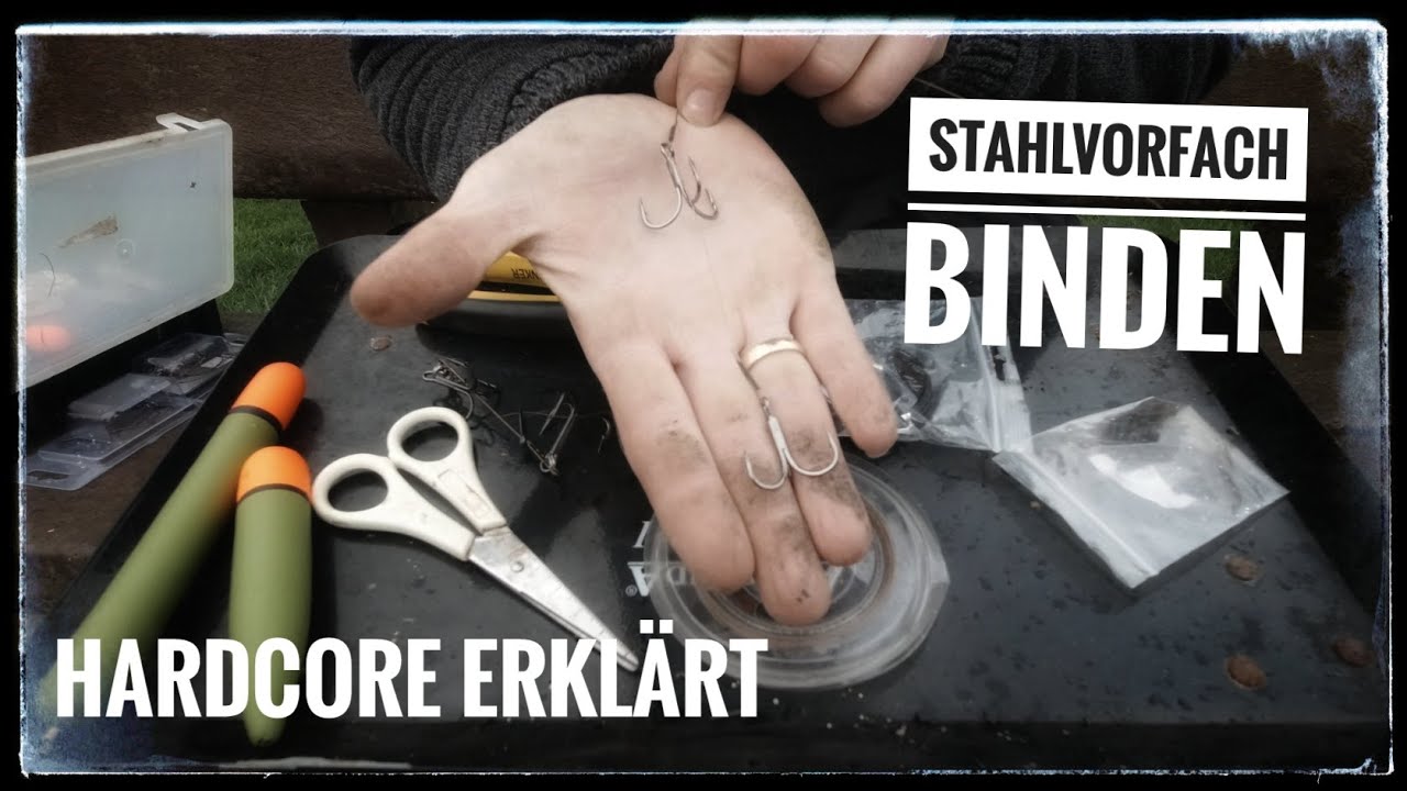 Stahlvorfächer binden | Hechtangeln mit Köderfisch | Hardcore erklärt