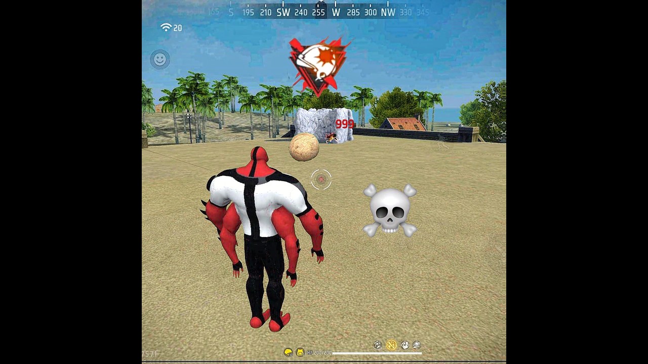 The End 😱💀 #freefire