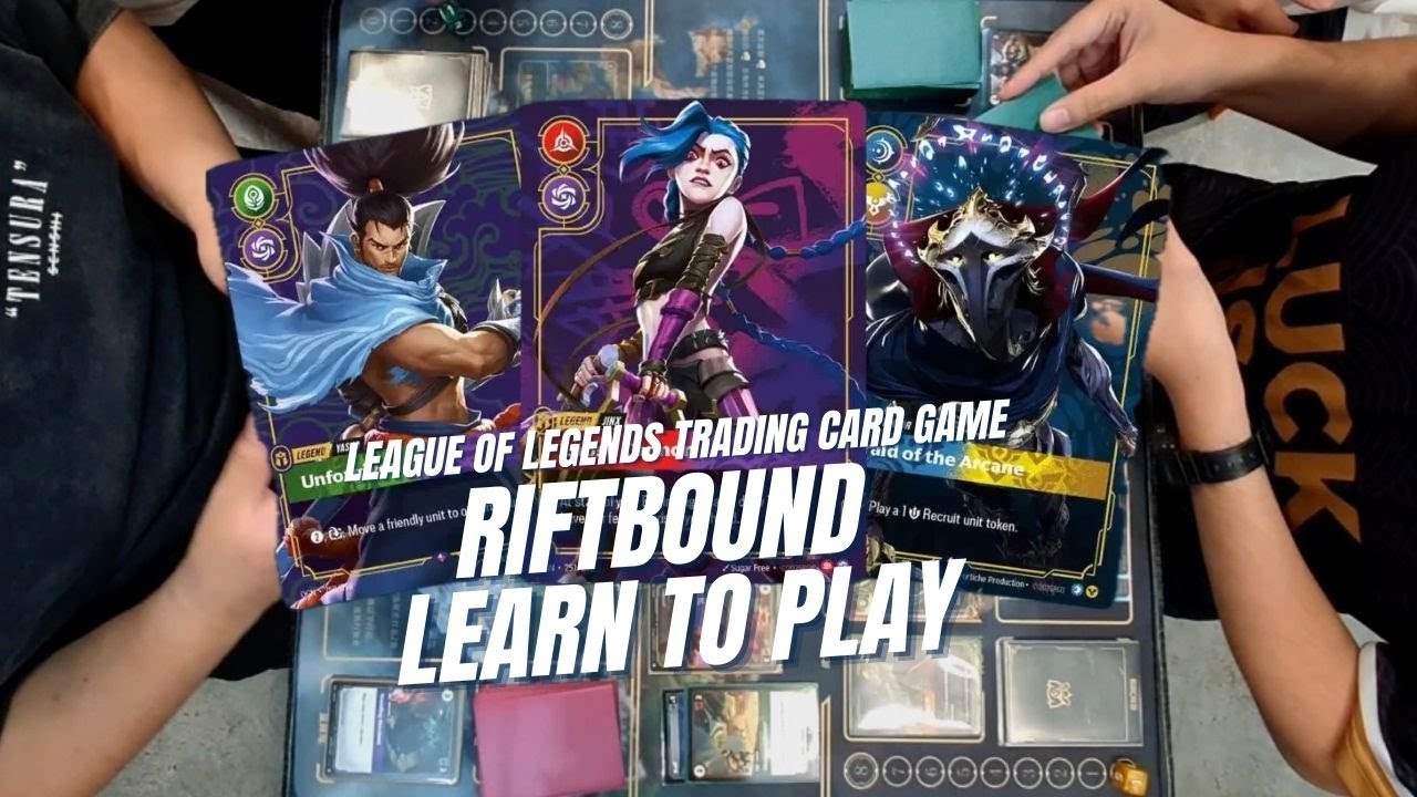 Riftbound | Learn To Play Riftbound League Of Legends Trading Card Game #riftbound #riftboundtcg