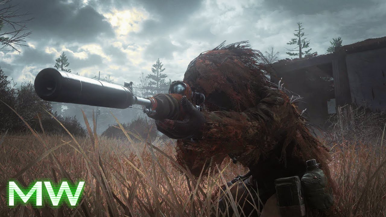 Modern Warfare - The Most Iconic Stealth Sniper Mission Ever: All Ghillied Up | 4K No Commentary