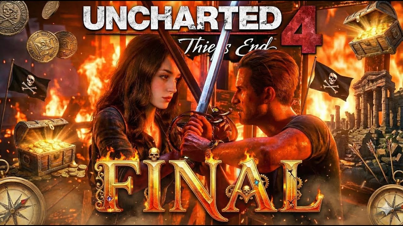 YA SENİN YA BENİM SONUM...│UNCHARTED 4: BİR HIRSIZIN SONU | FİNAL