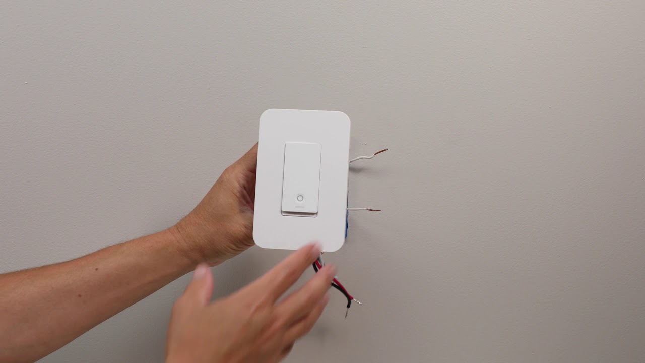 How to Install Wemo Light Switch to Replace an Existing Single-Pole Switch