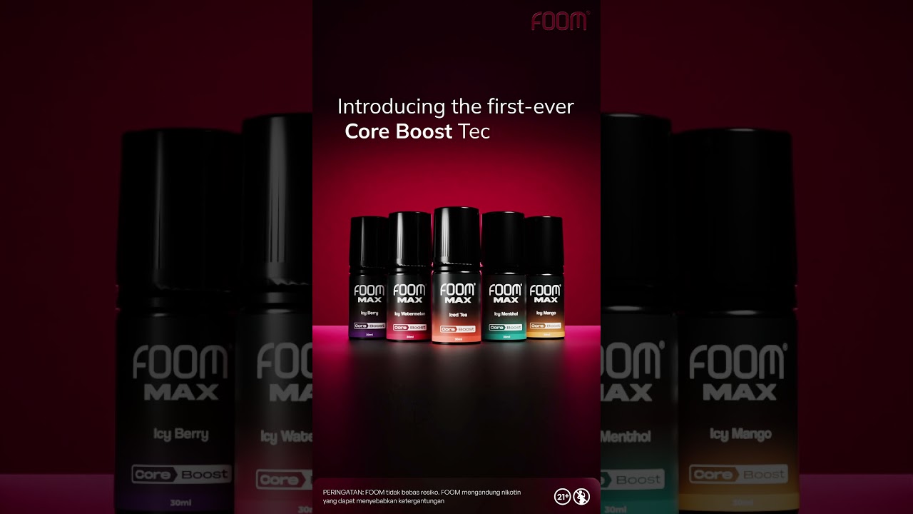 FOOM MAX - Same Dose, Stronger Hit