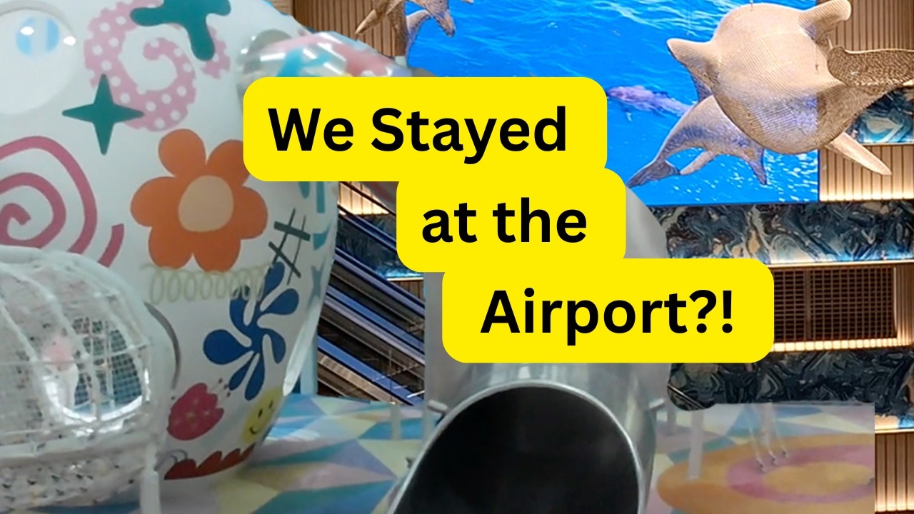 Hong Kong International Airport with Kids | Hotel & Hidden Playground