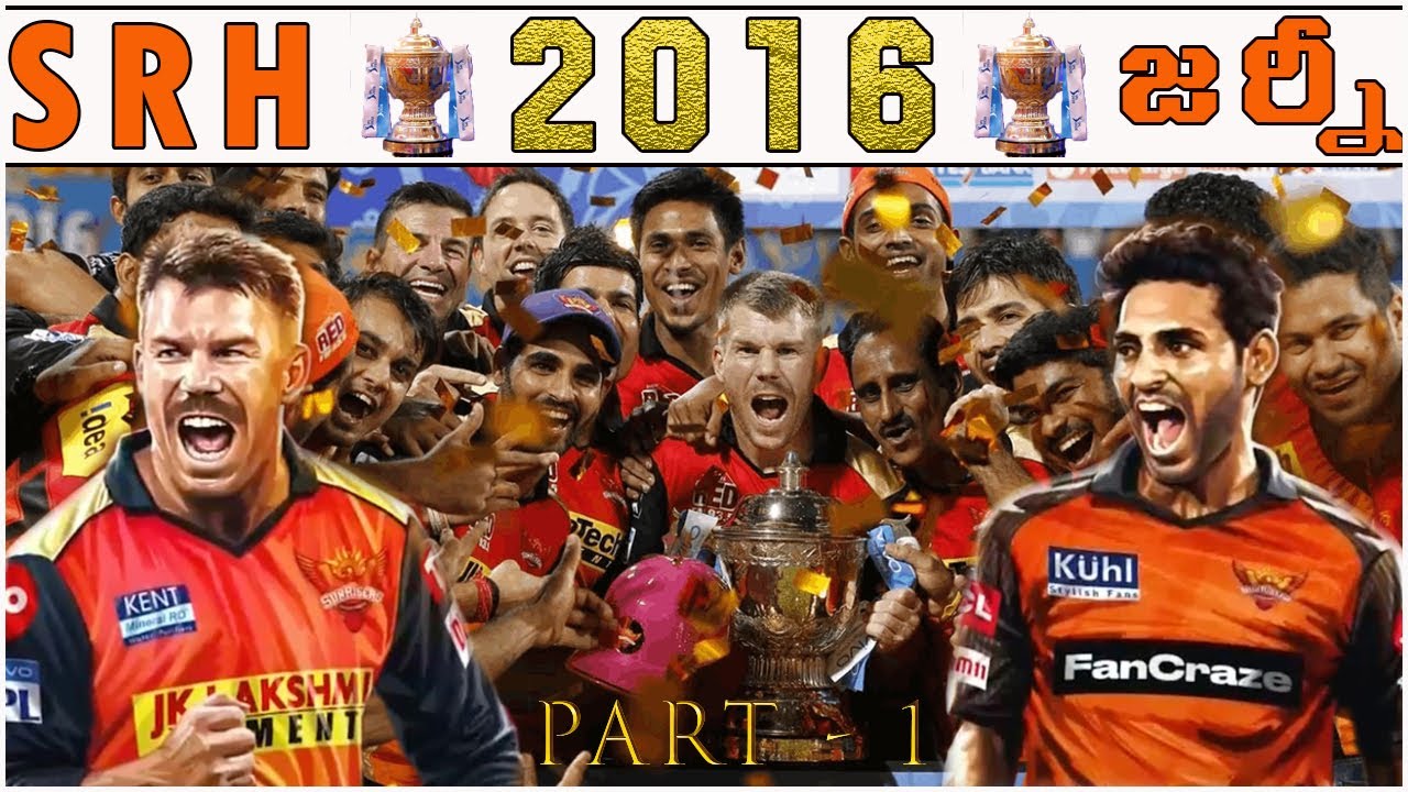 The inspiring 2016 journey of Sunrisers Hyderabad will leave you in awe