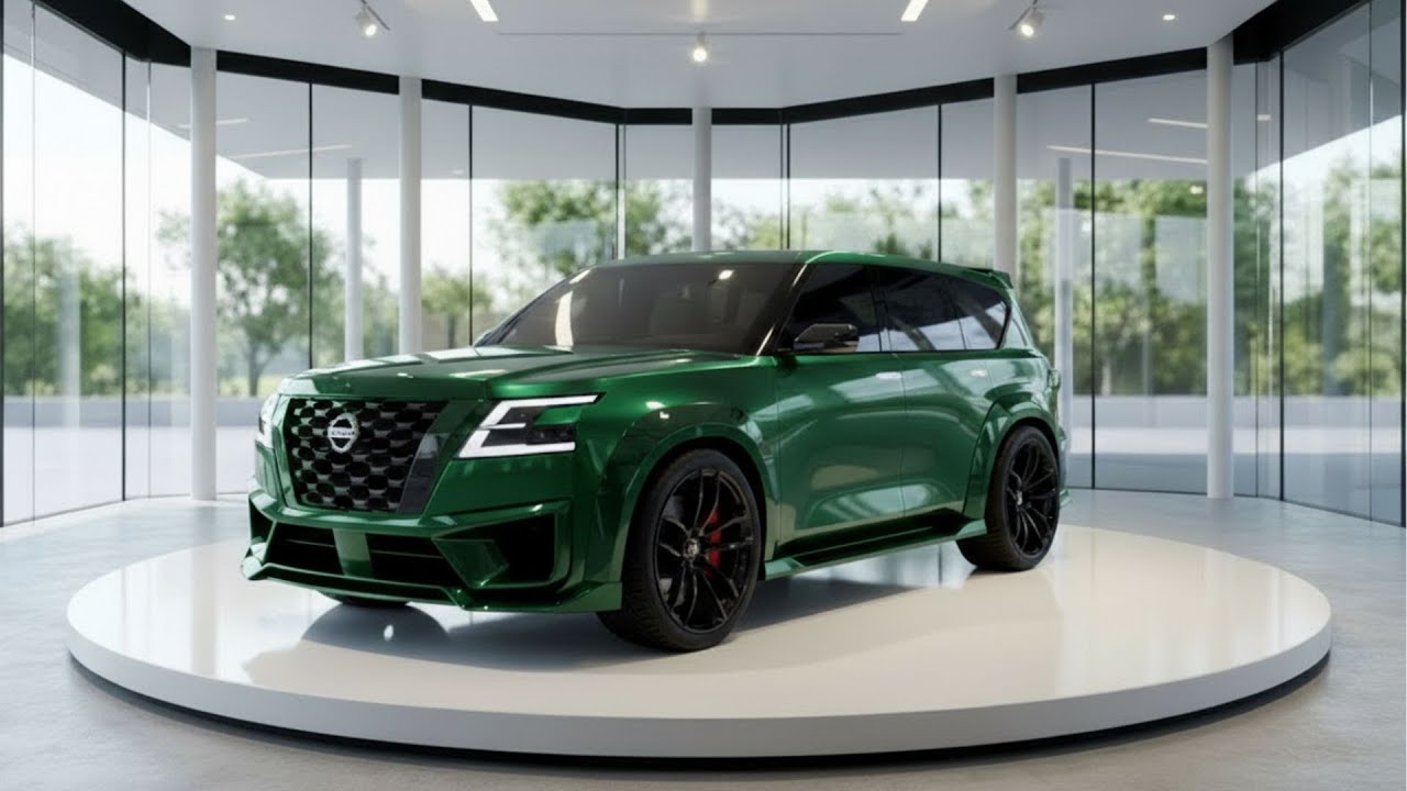 Официальная презентация Nissan Patrol 2026 года – создан для мощности и эффектного внешнего вида.