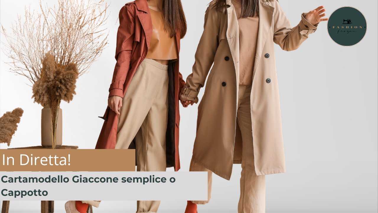 Cartamodello Giaccone semplice o cappotto