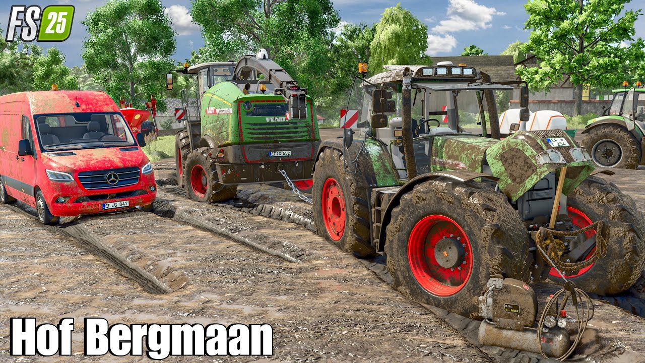 FIRST MAIZE HARVEST w/ The NEW EQUIPMENT | HOF BERGMAAN | Farming Simulator 25