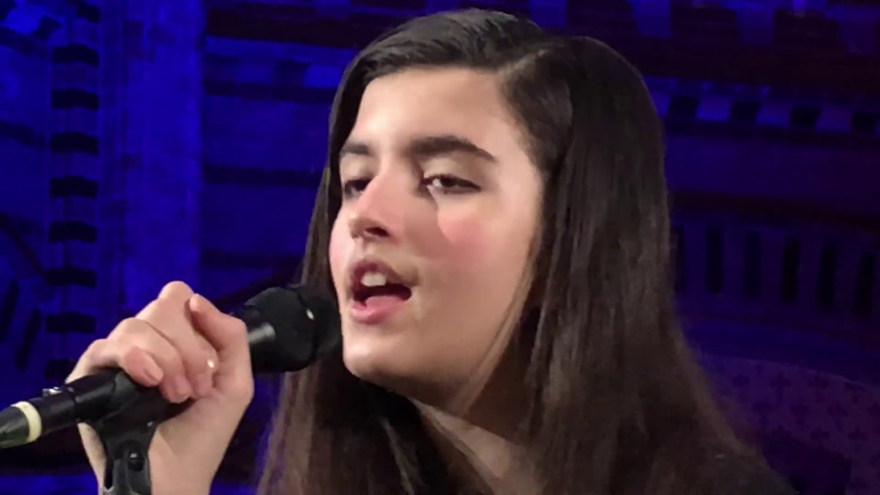 Angelina Jordan rehearsal White Christmas