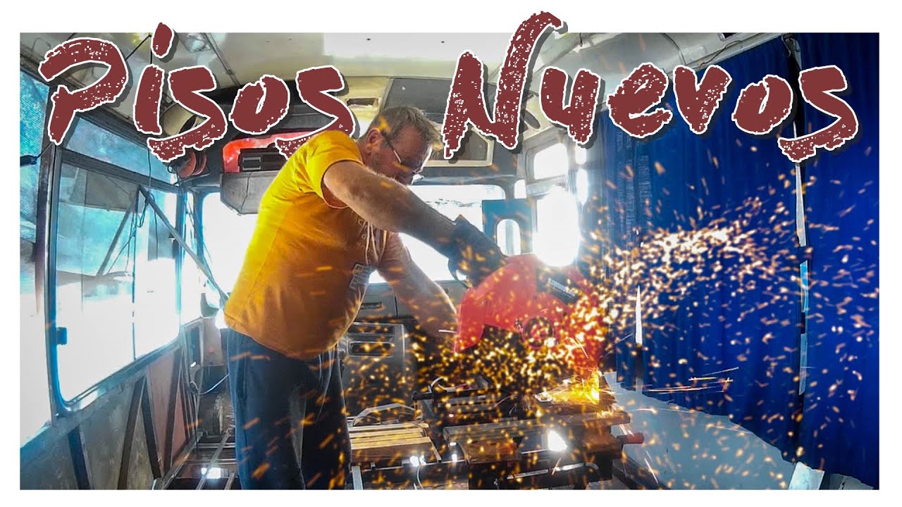 PISOS nuevos del MOTORHOME 🚍 Ep #9  ⭐⭐⭐⭐⭐ ERRANTES SOBRE RUEDAS