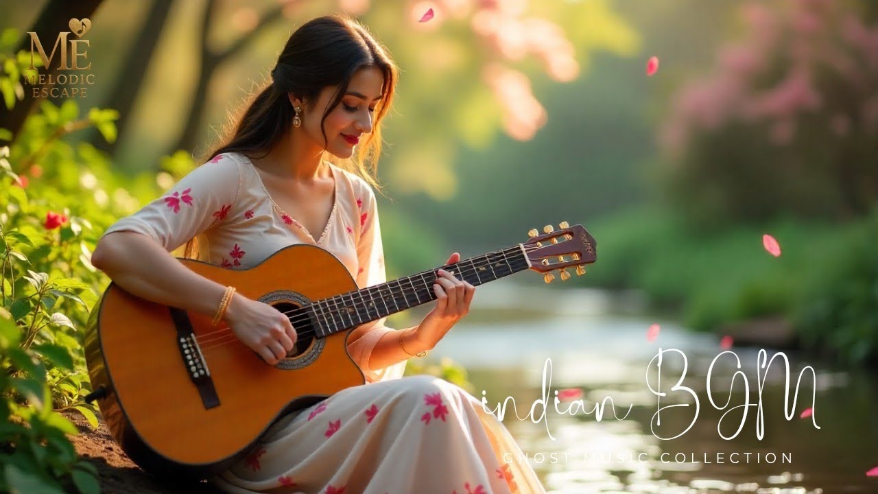 Peaceful Guitar Instrumental for Bedtime | Indian Healing Music