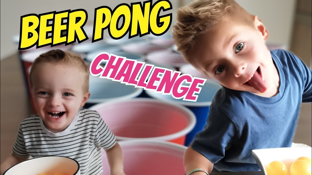 BEER PONG CHALLENGE!