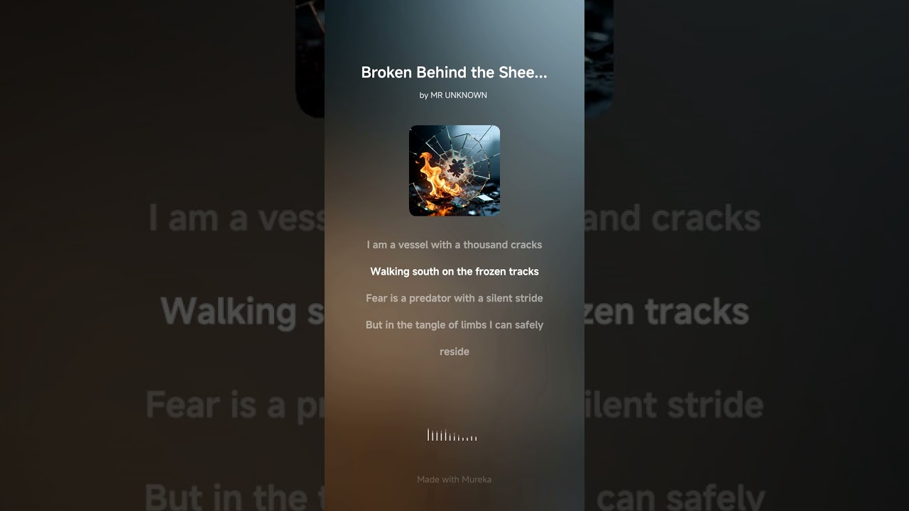 Broken behind the sheets