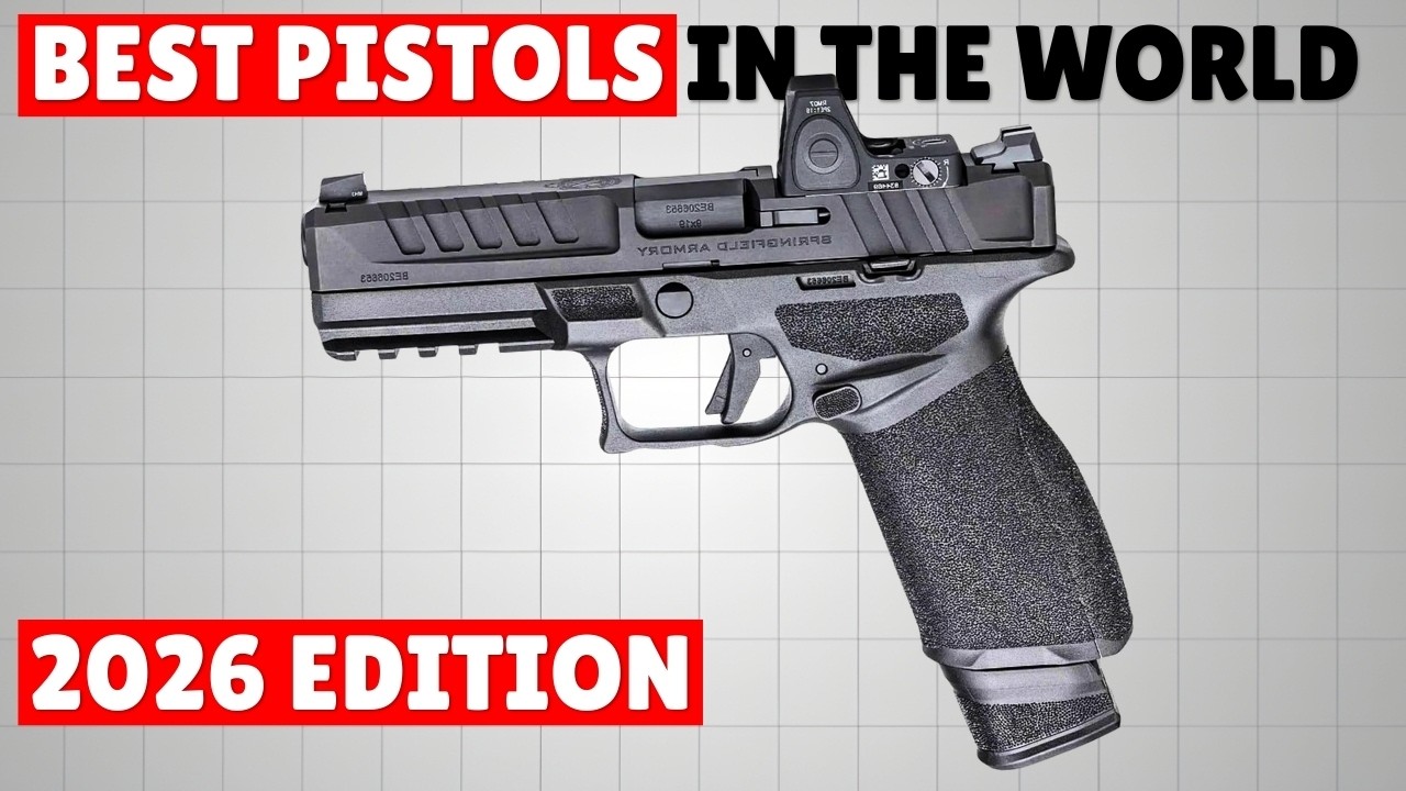 10 Best Pistols in the World Right Now