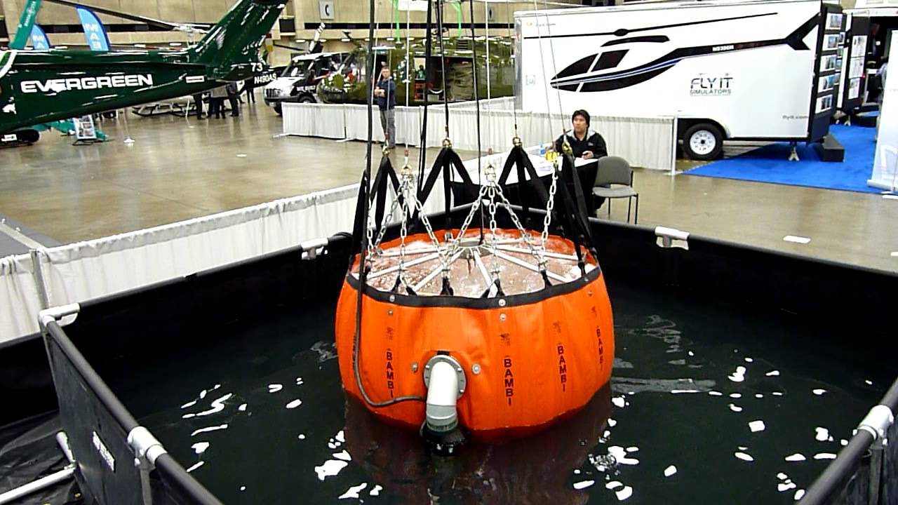 Bambi Bucket Demo at Heli-Expo 2012