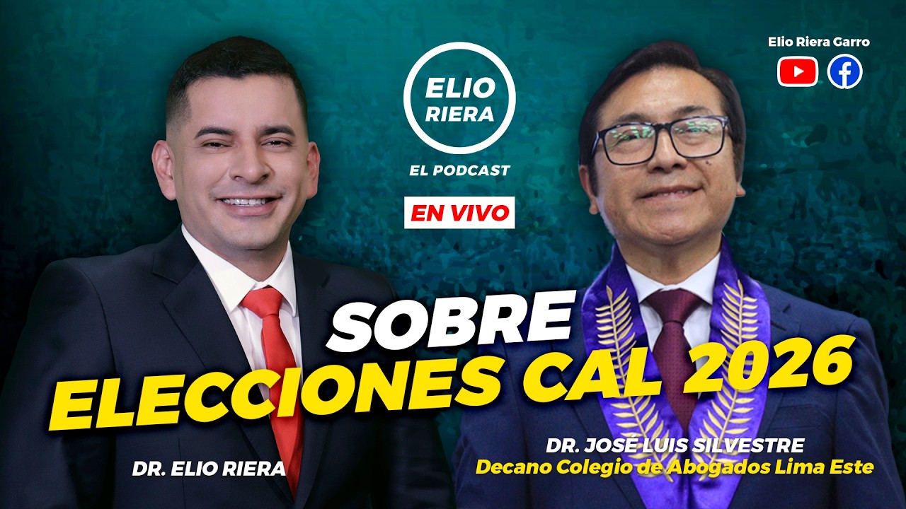 Decano José Luis Silvestre en ELIO RIERA EL PODCAST 📚⚖️ #shorts #envivo   #envivolr