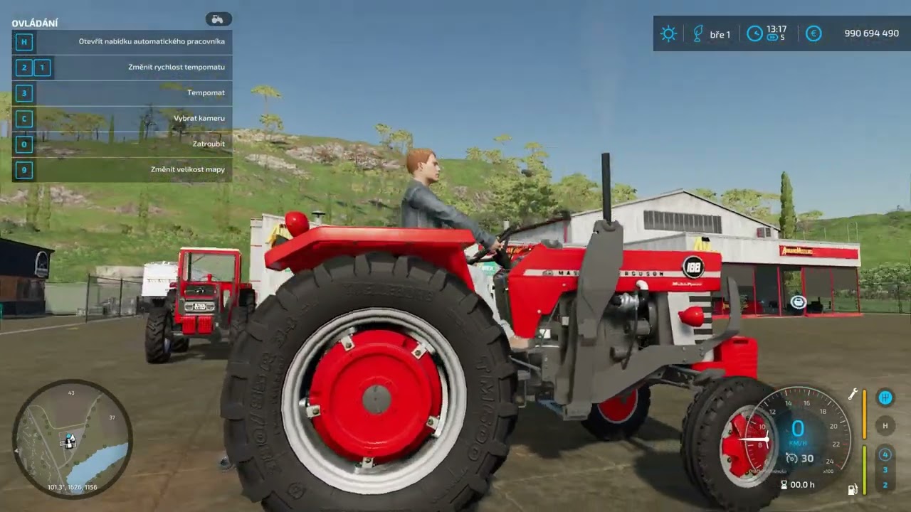 [FS22] Farming Simulator 22 - Massey Ferguson 100 Series v 1.0