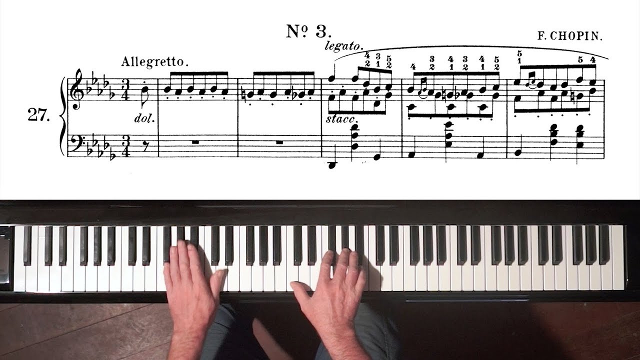 Chopin Nouvelle Etude No.3 - P. Barton FEURICH Harmonic Pedal piano