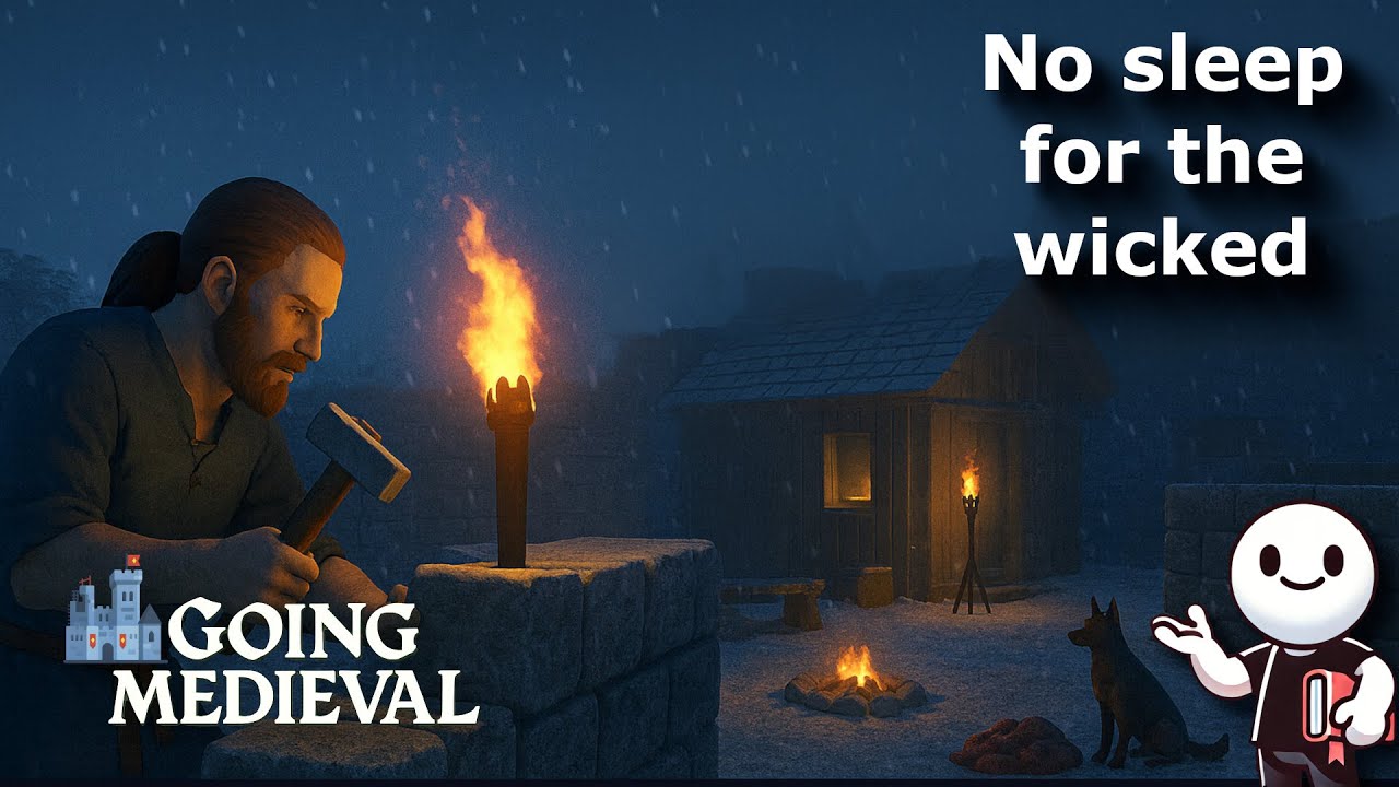 The AI Won&rsquo;t Wait... Build Fast! | Going Medieval - Hard | E01