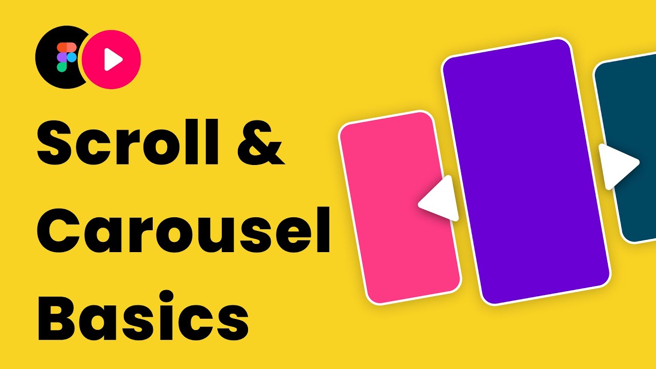 Basics of Scroll/ carousel interaction in Figma