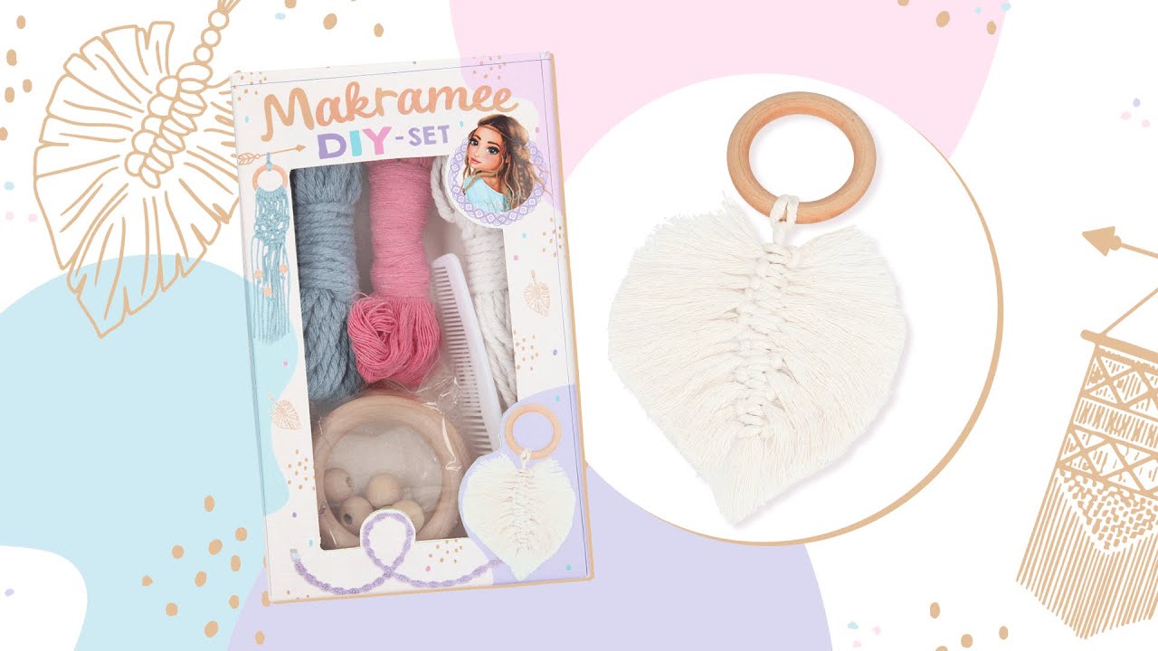 TOPModel DIY Makramee Feder