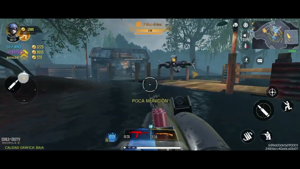 Partida de call of duti de modo zombi