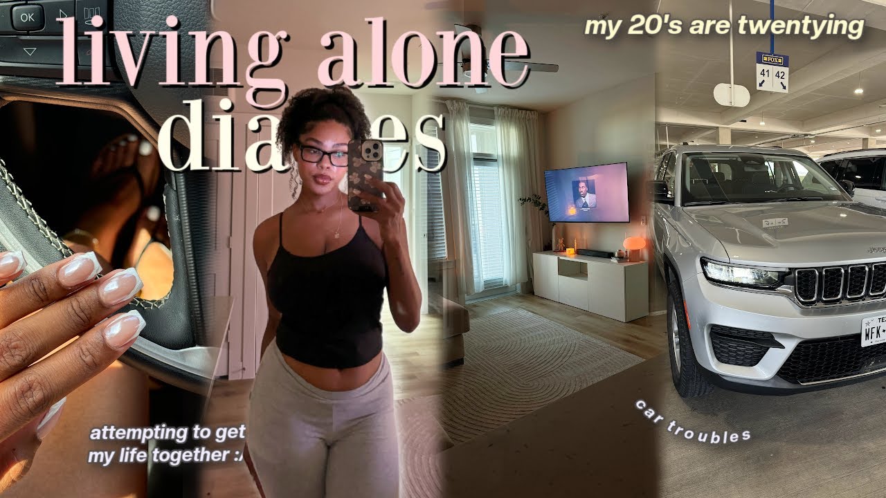 living alone diaries 🎀 | life update + apartment hunting + car troubles + lagree  + errands + more!