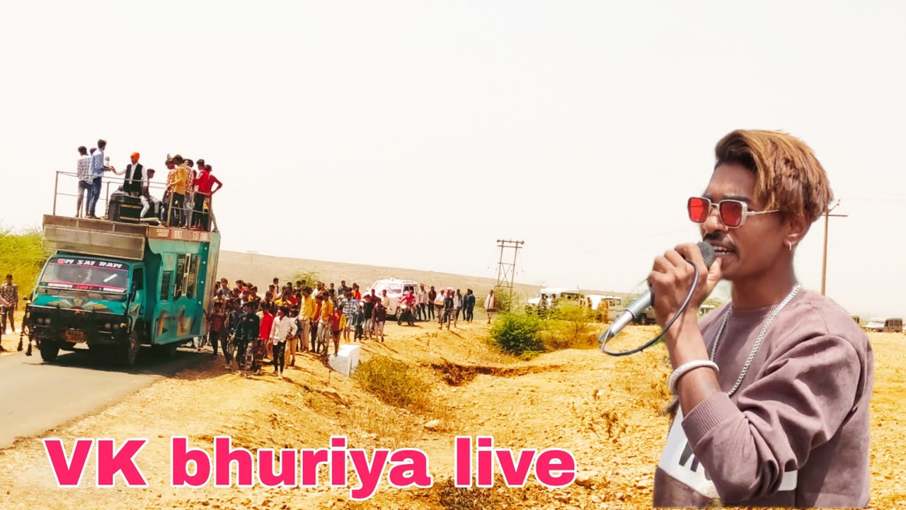 VK bhuriya live program 🔥