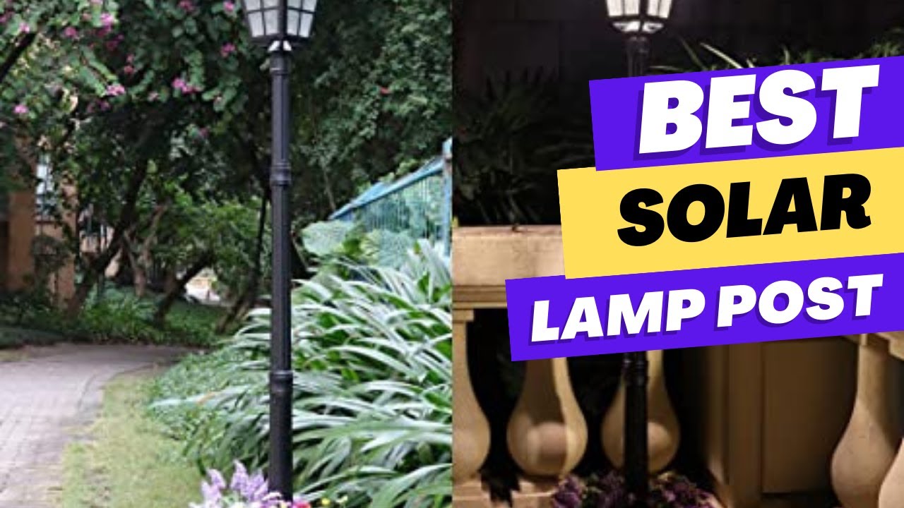 Best Solar Lamps Post 2025