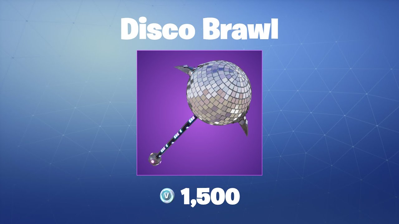 Disco Brawl | Fortnite Pickaxe