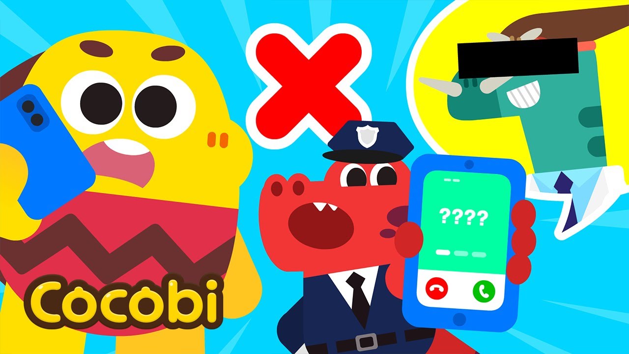 Phone Call from a Stranger | Safety Song for Kids | When a Scammer Calls You | Cocobi