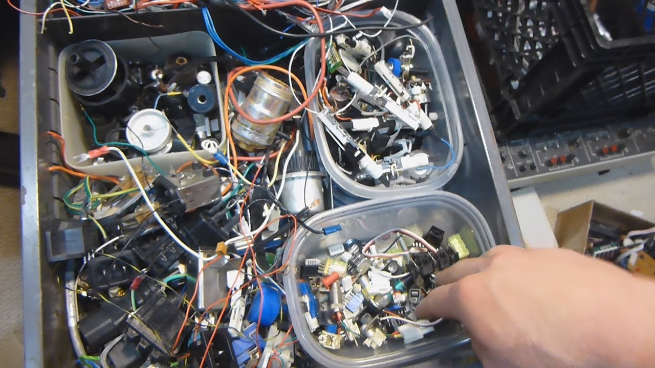 My Workshop and How I Organize My Electronic Components and Stuff