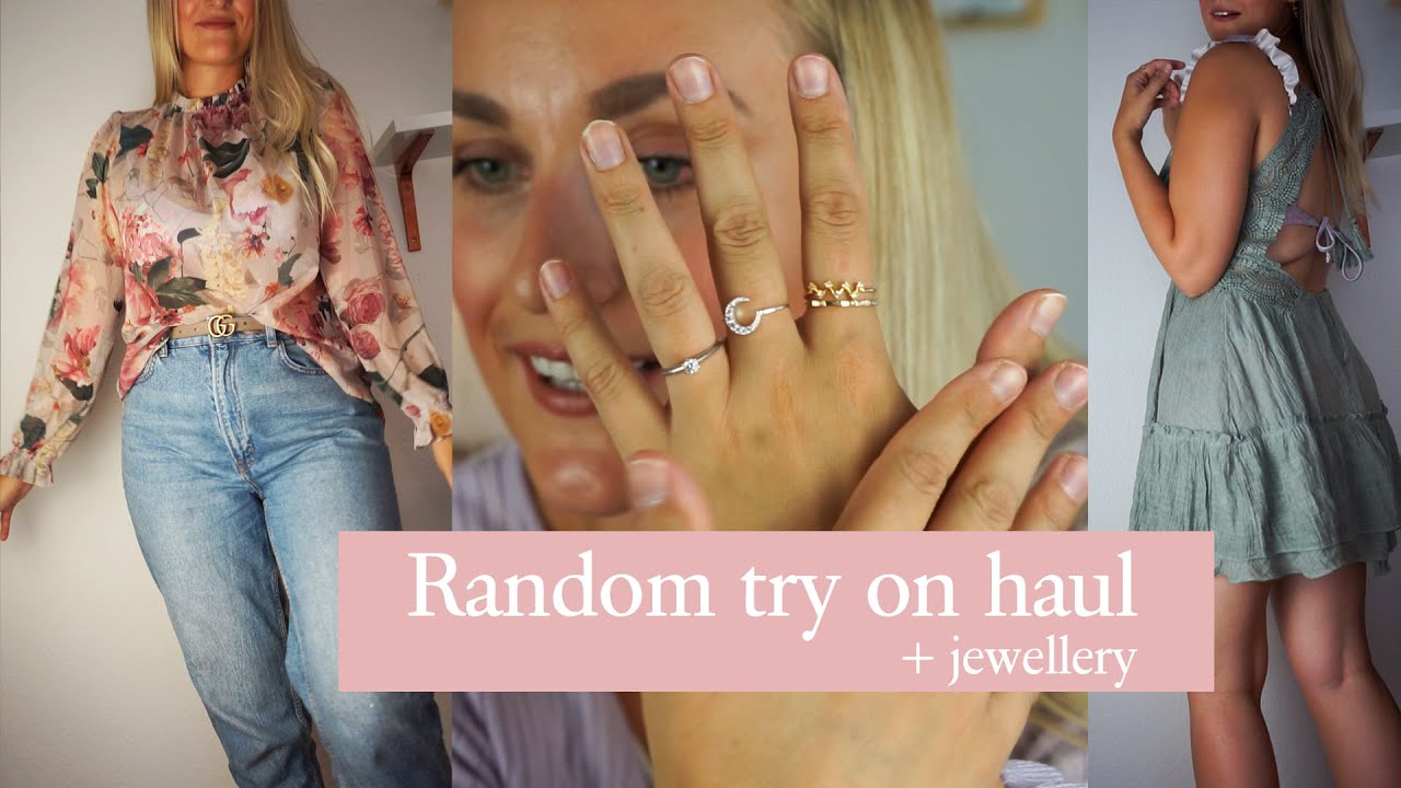 Random August 2020 JEWELRY & TRY-ON HAUL – H&M, Good American, The Official Safira