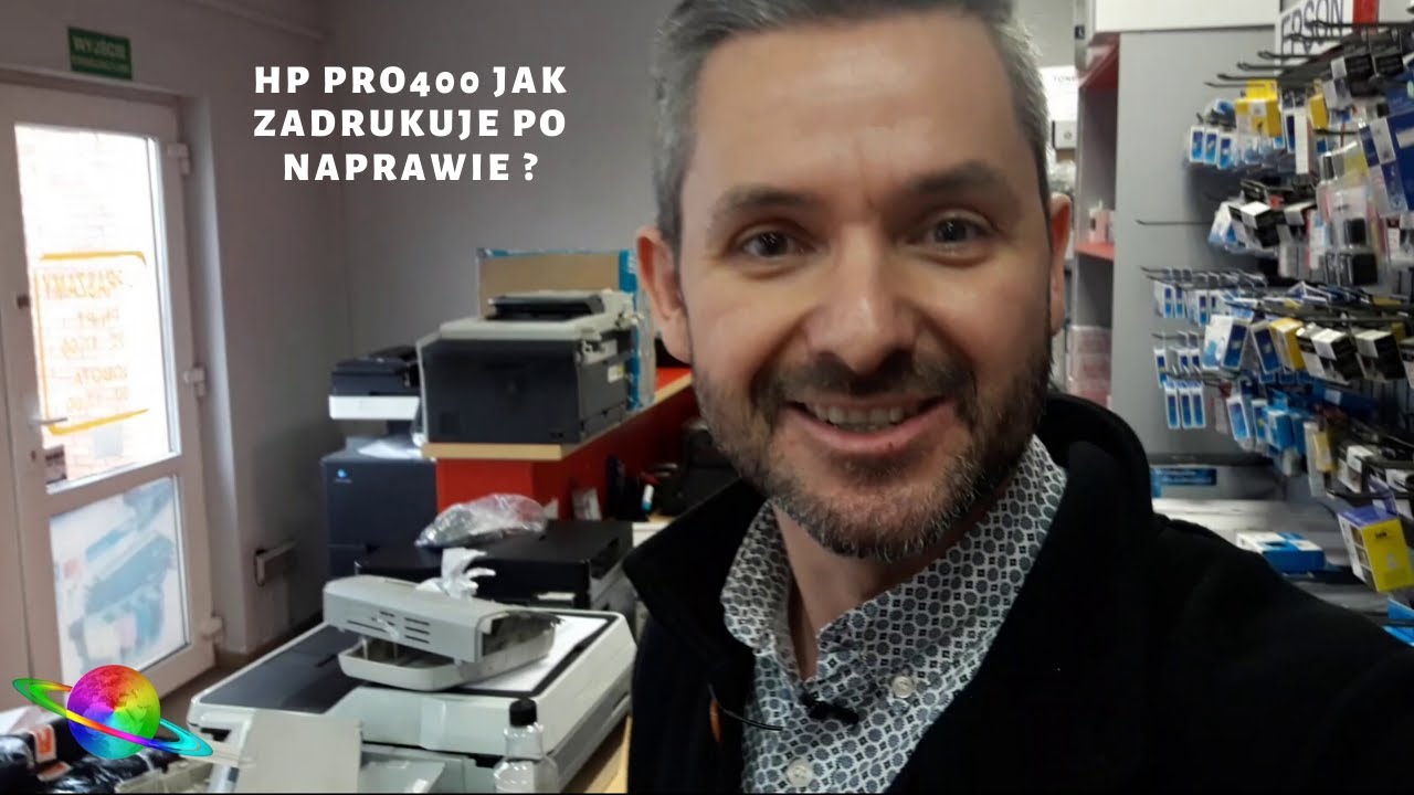 HP LASERJET PRO 400 MFP M425DN 🖨️ Jak zadrukuje po naprawie?