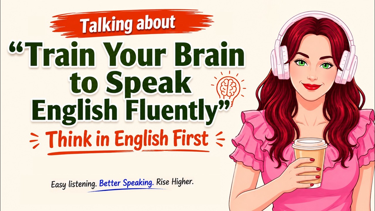 English Rise Podcast | Train Your Brain to Speak  English Fluently | Think in English First